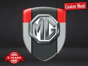 MG Heckscheibenaufkleber Premium Anpassbar Exklusiv